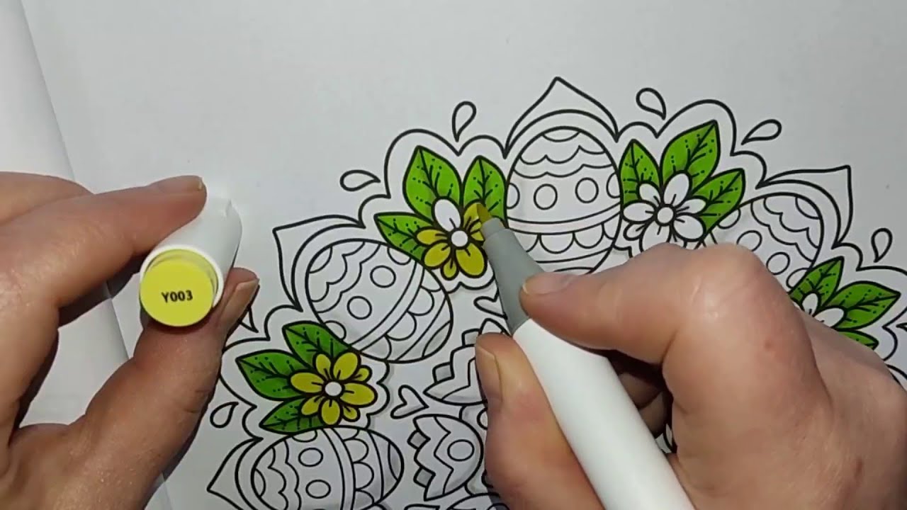 》》》Coloring:  Seasonal Mandalas🥚 by Alexandra Franzese 🌼