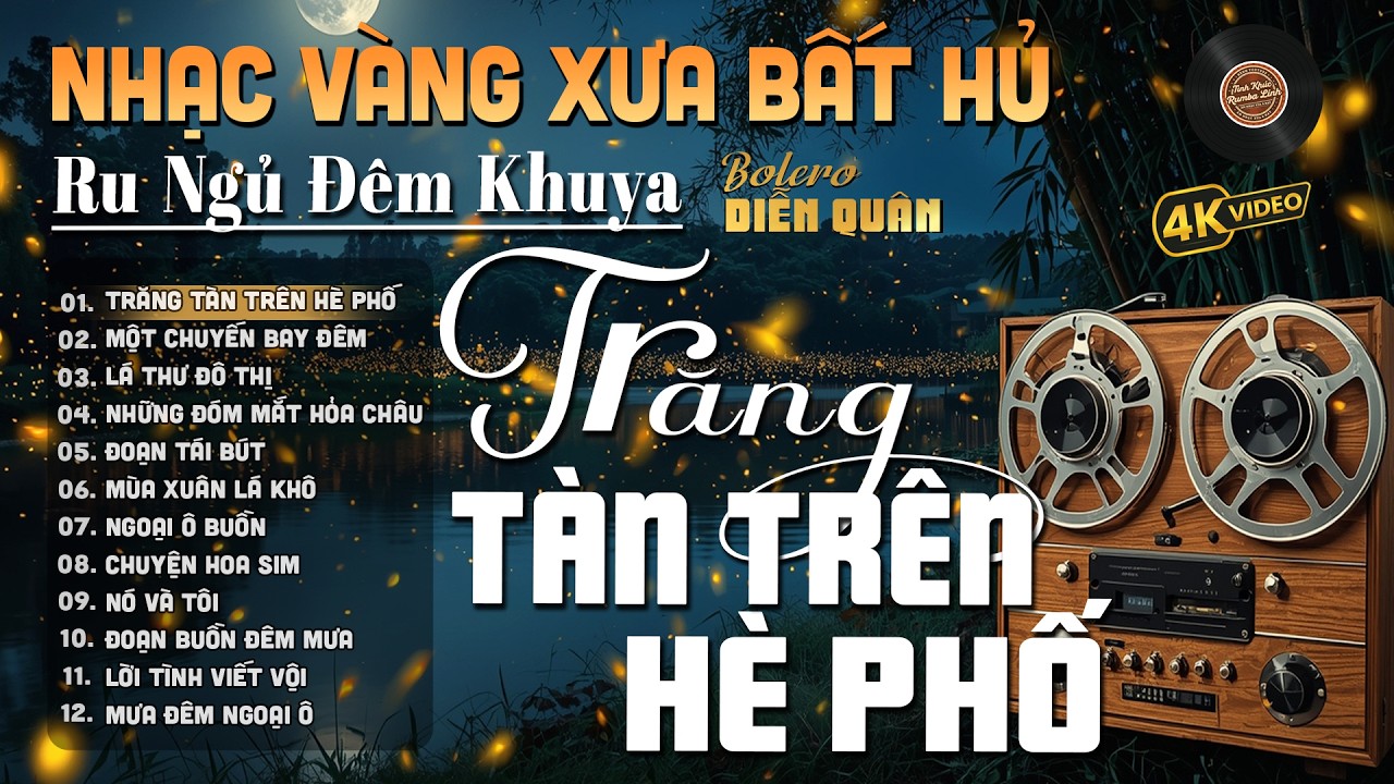Trăng Tàn Trên Hè Phố➤Giọng ca Đặc Biệt Hay,LK Nhạc Vàng Xưa Ngọt Ngào SAY ĐẮM BAO THẾ HỆ- Diễn Quân