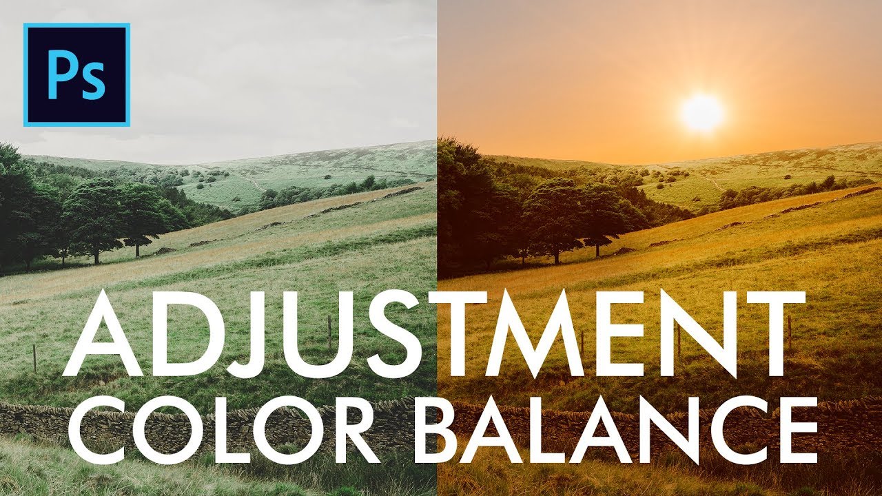 Color Balance to match tone of images  in Adobe Photoshop Urdu / Hindi