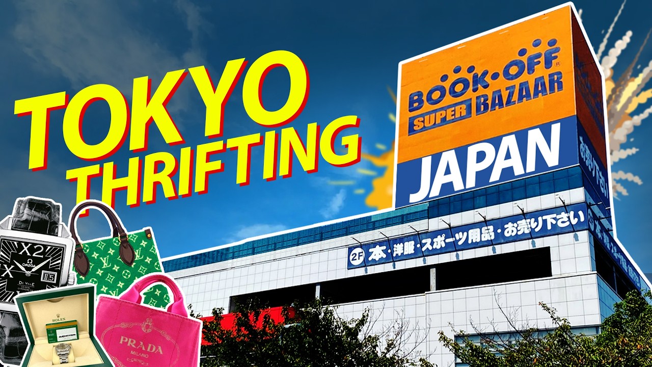 Комиссионные в Токио, Япония | ОГРОМНЫЙ супербазар BookOff | Часы Seiko, Rolex и дизайнерские сумки