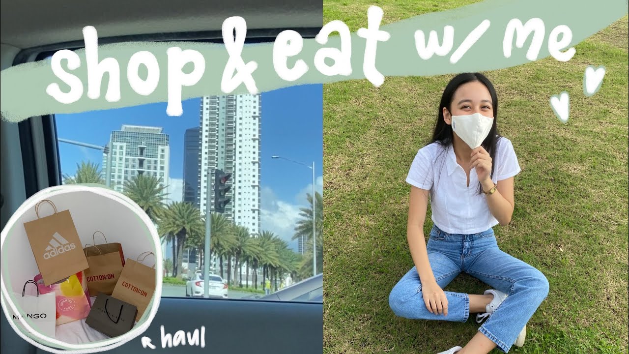 SHOPPING, EATING, & HAUL! (spend the day with me)