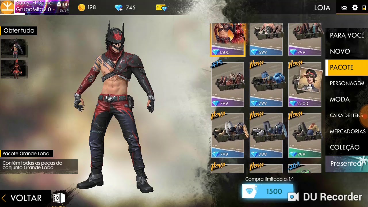 Free Fire:GASTANDO 835 DIAMANTES