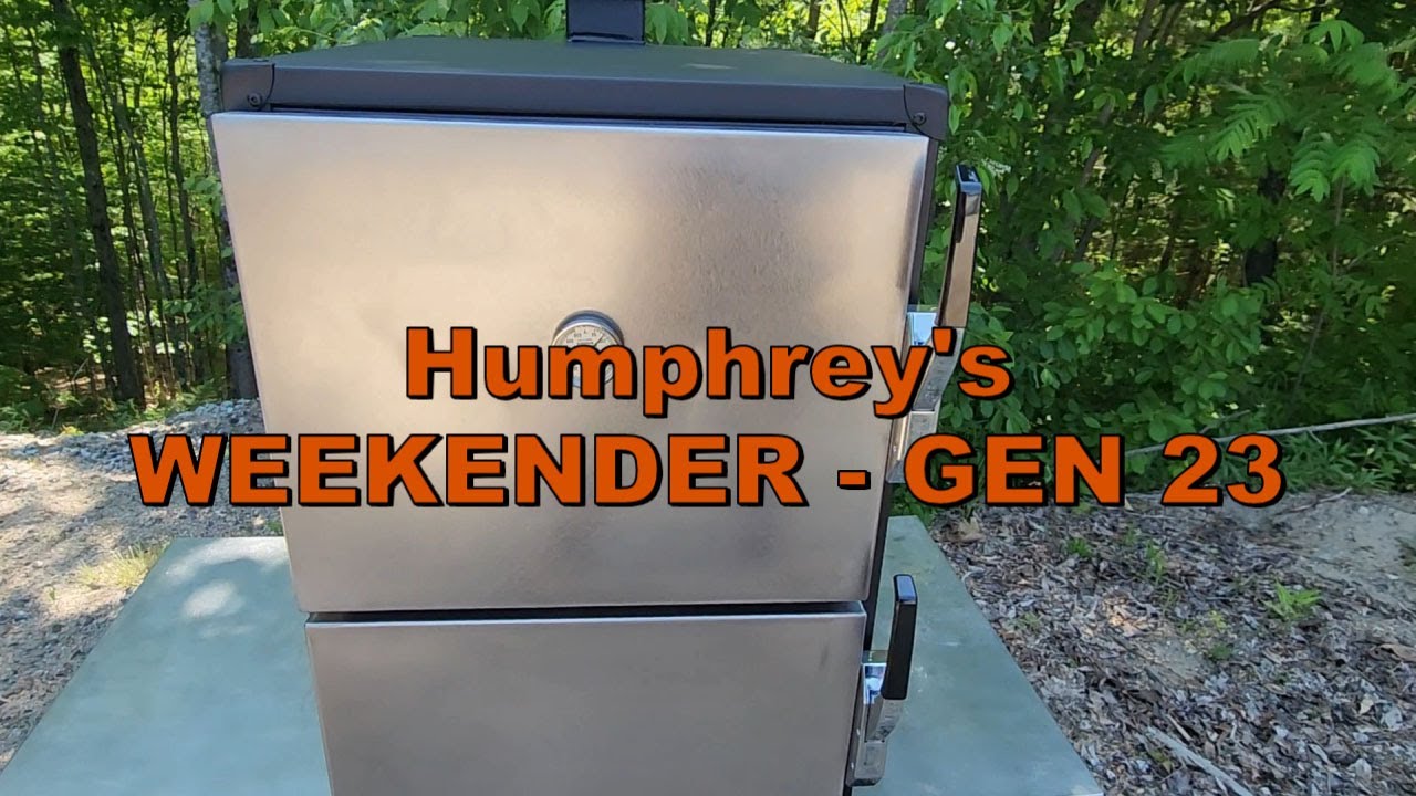 Humphrey's Weekender - gen23  BBQ Smoker Overview