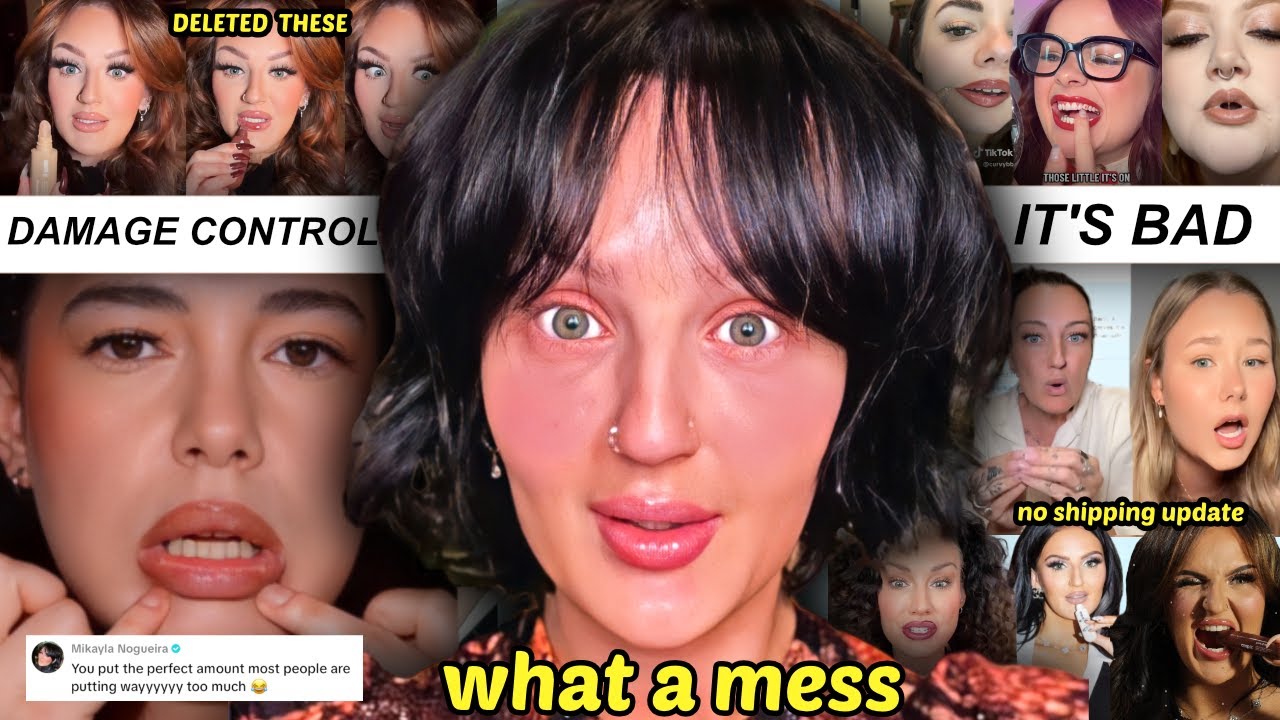 Mikayla Nogueira's brand is MESSY...(lash gate 2.0)