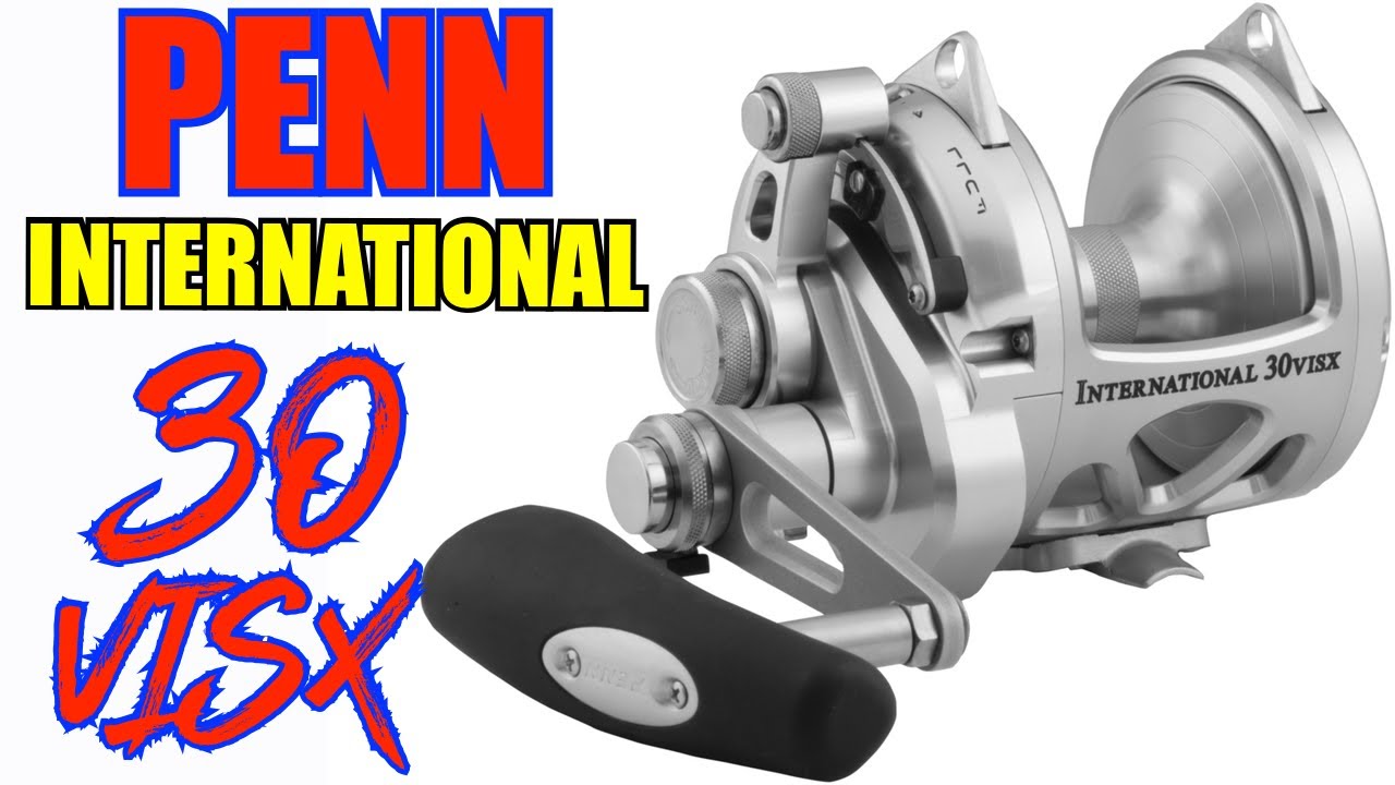 Обзор катушки Penn INT30VISX International VISX Lever Drag Reel | J&H Tackle