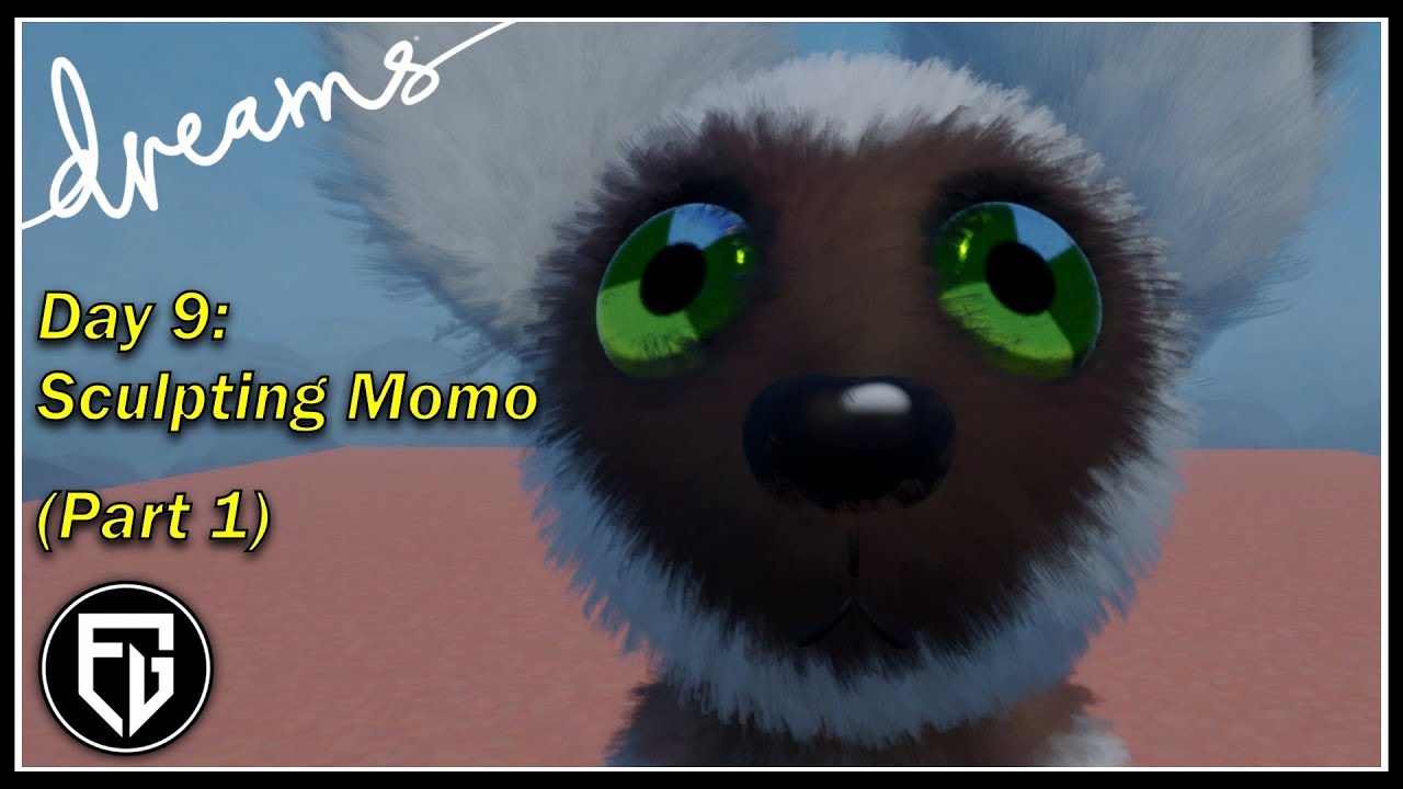 Creating a Fan-AVATAR Game! | Sculpting Momo! Part 1 | [Day 9] [Dreams PS4]