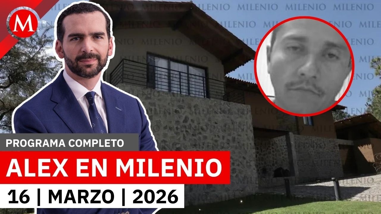 EN VIVO | MILENIO Noticias con Alejandro Domínguez, 16 de marzo de 2026 #alexenmilenio