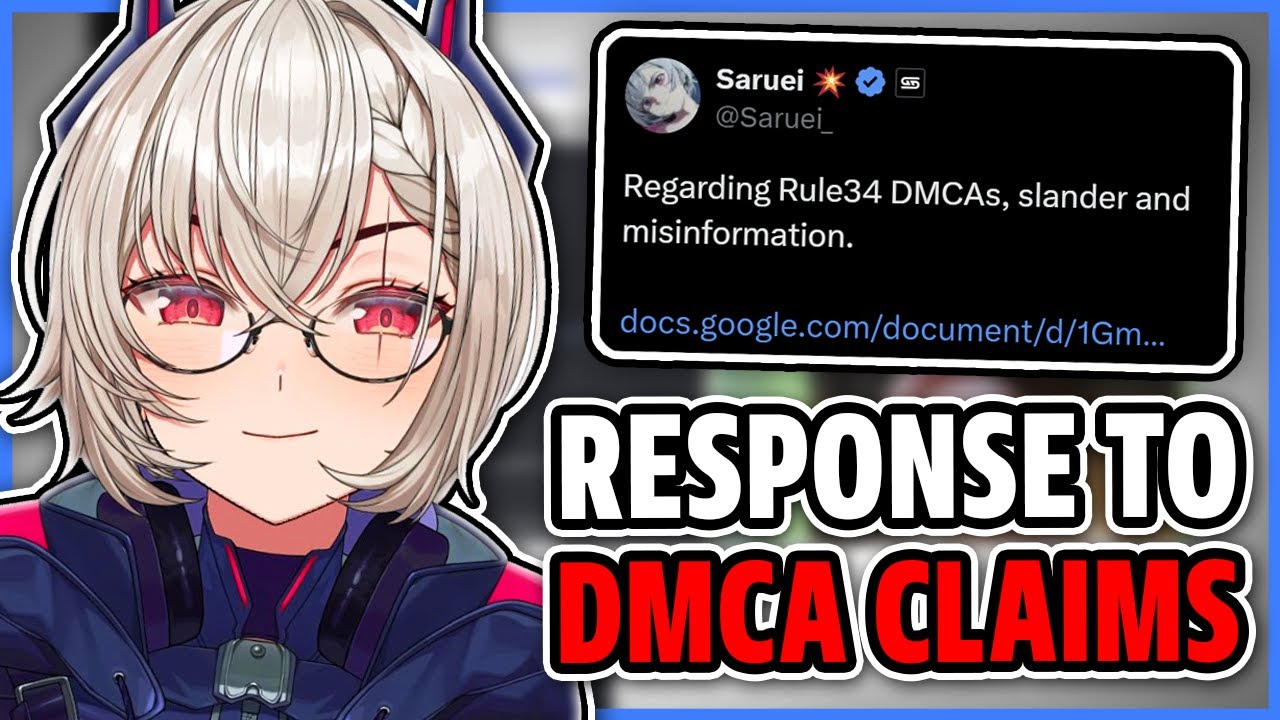 Saruei Drops A Google Doc Against DMCA Allegations...