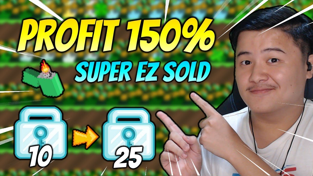 PROFIT 150% Dan Easy Sold!? Nih Cobain - Growtopia Profit Indonesia 2023 | GRZYZ GT