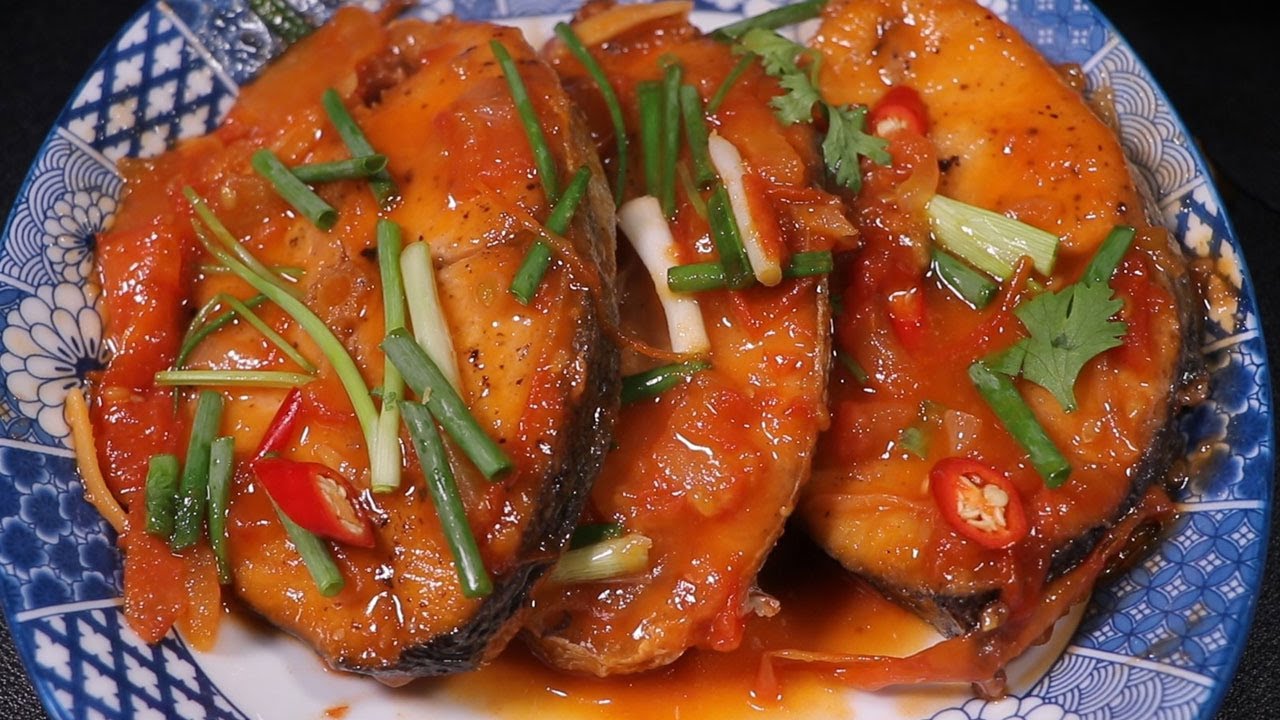 C&aacute; Thu Chi&ecirc;n Sốt C&agrave; Chua Đậm Đ&agrave; &ndash; C&aacute;ch L&agrave;m Đơn Giản, Cơm N&oacute;ng Ăn L&agrave; Ghiền
