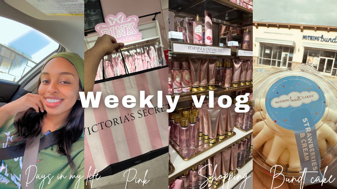 Productive Day Vlog 😌 | Cleaning My Car, PINK Shopping, new bed set for My Daughter! & more