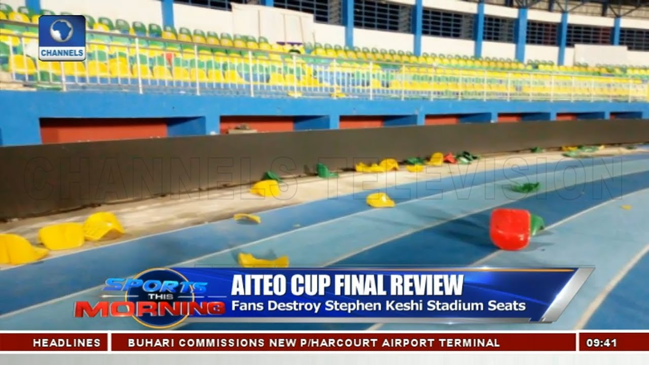 Fans Destroy Stephen Keshi Stadium Seats | Sports This Morning |