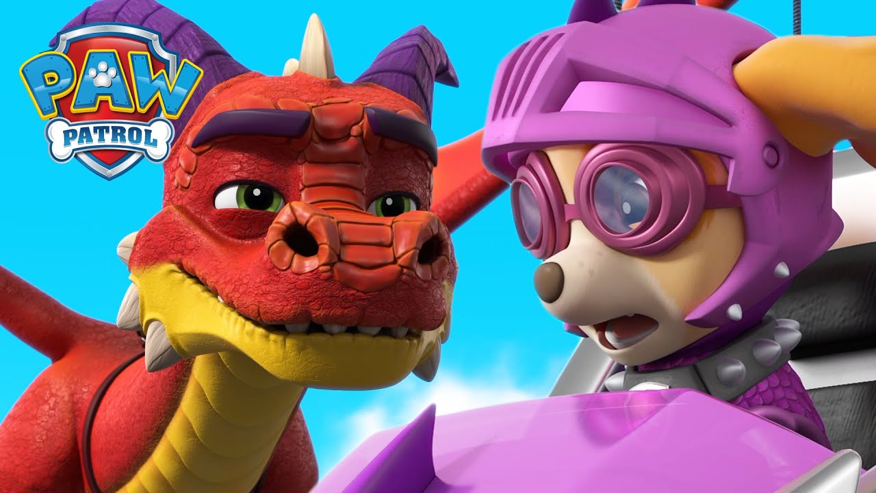 救援騎士狗狗們從惡龍手中救出了甜心公主！- PAW Patrol 汪汪隊立大功 - 兒童卡通