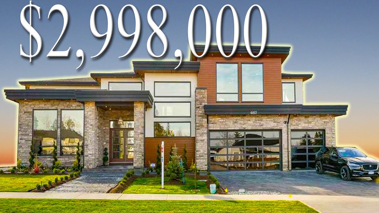 Inside a 3 MIllion Dollar Modern Home in South Surrey