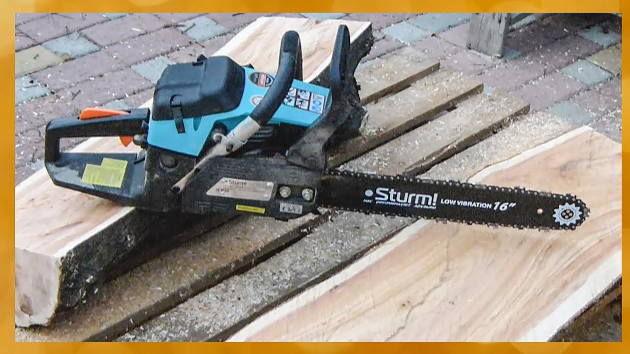 Бензопила Sturm GC99452B/Обзор и демонстрация возможностей✅