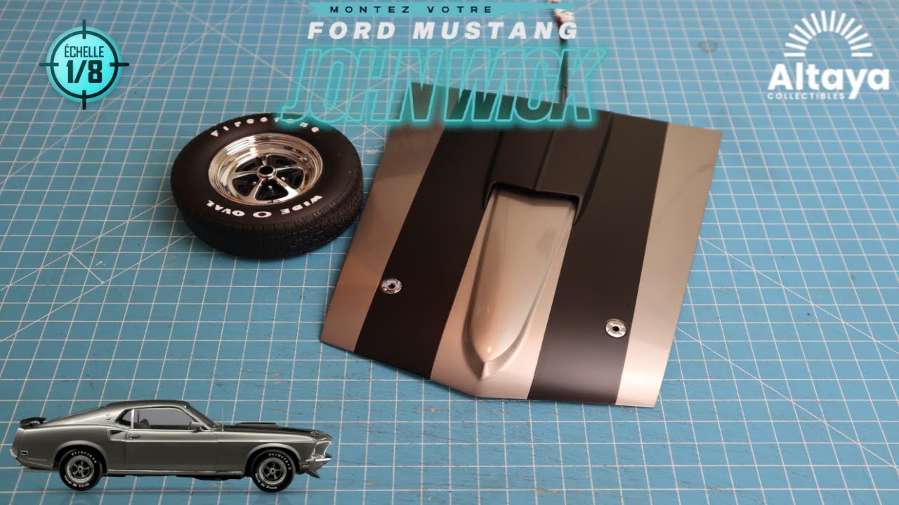 Montez la Ford Mustang de John Wick 1/8 @SpotTVAltaya  1/2