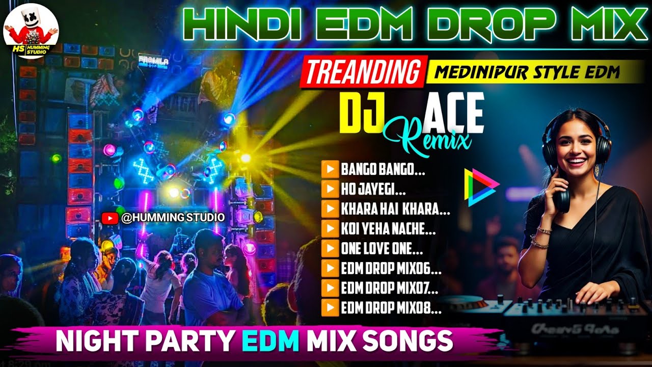 🤟Dj Sarzen Style Hindi Edm Mix Songs- DJ ACE REMIX//Hindi Electro dance Mix//Dj Siday Remix edm song