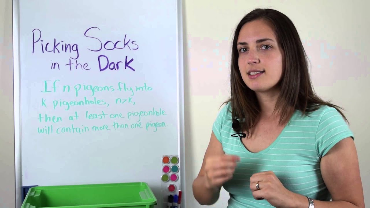 Mathsplanations: Pigeonhole Principle and Sock Picking