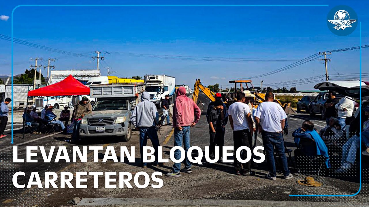 Terminan bloqueos; transportistas y Segob llegan a acuerdo