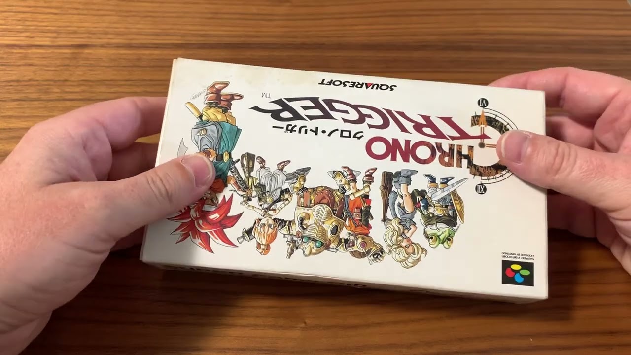 Chrono Trigger unboxing
