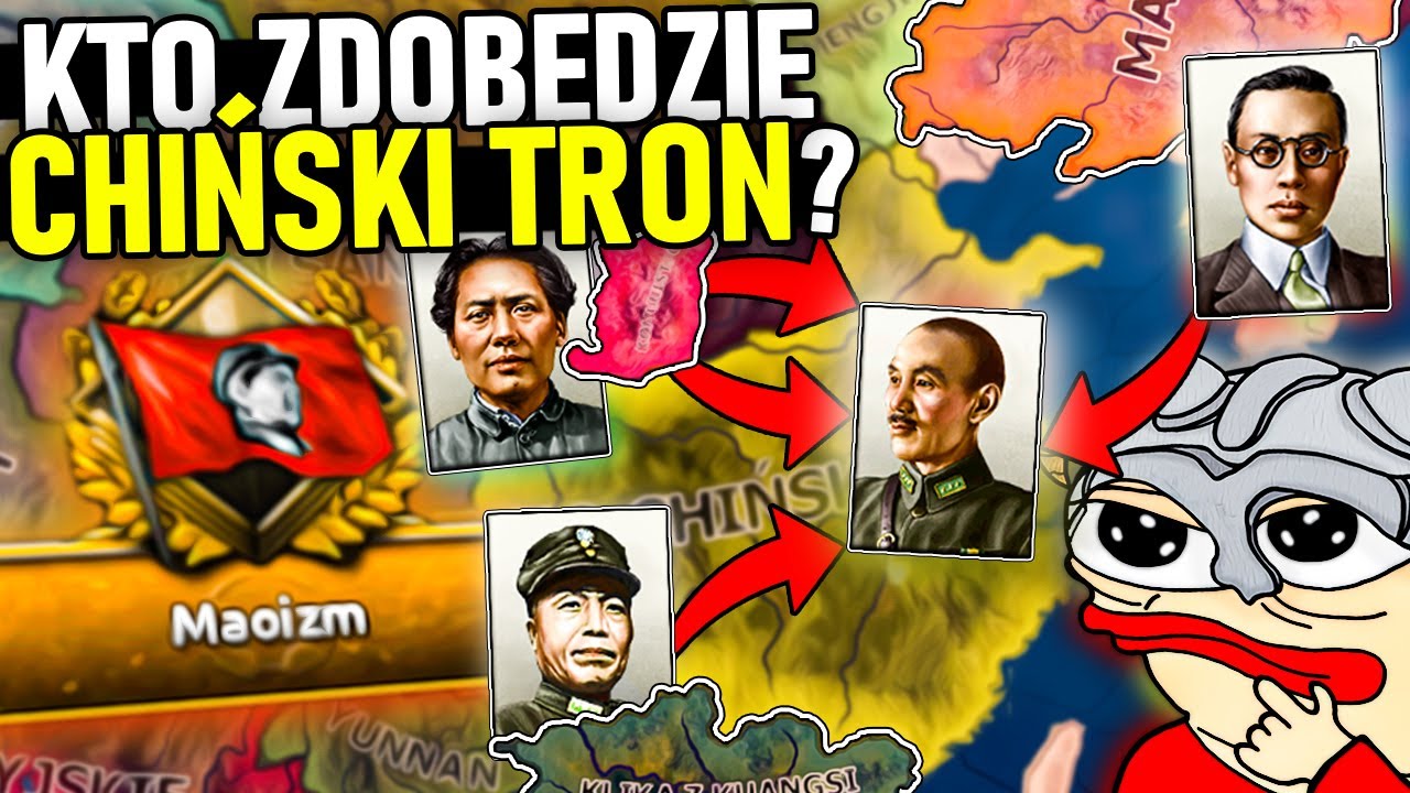 CZY MAO WYGRA WALKĘ O CHINY? CHIŃSKIE BATTLE ROYALE W HEARTS OF IRON 4