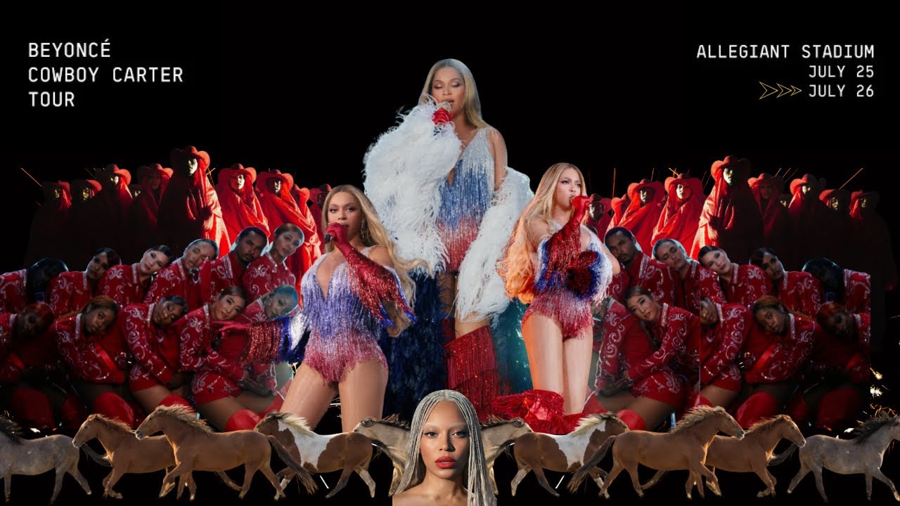 Beyoncé | Ameriican Requiem/Blackbiird/The Star-Spangled Banner/Freedom | Cowboy Carter Tour 2025 