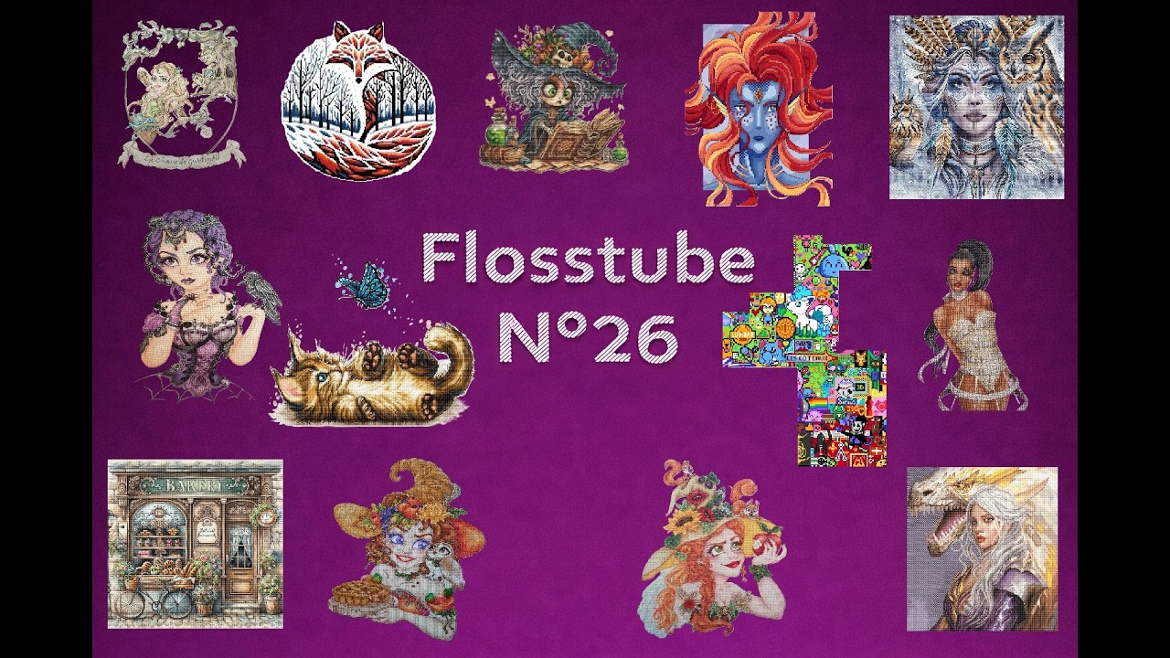 Flosstube n°26, pleins de croix !