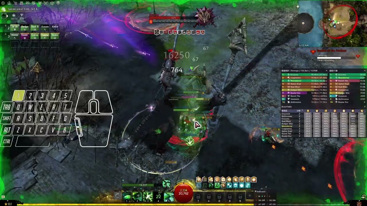 GW2 w4 Samarog Power Reaper camp greatsword 20251002