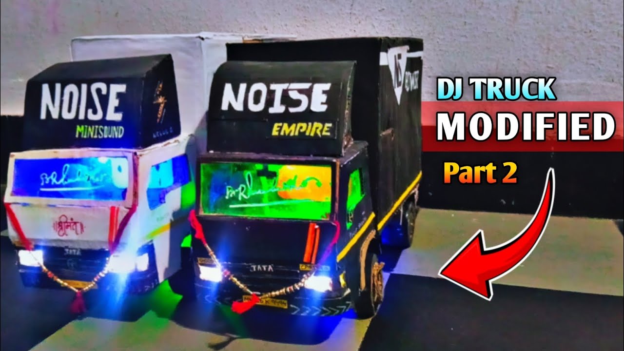 Mini DJ Truck Modification Part 2 | Noise Minisound | #jayganesh76 #omkar72