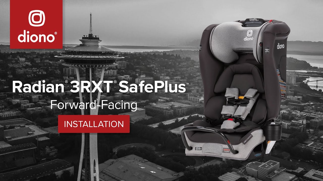 Diono&reg; Radian&reg; 3RXT&reg; SafePlus&trade; | Convertible Car Seat | Forward-Facing Installation | 2022-Present