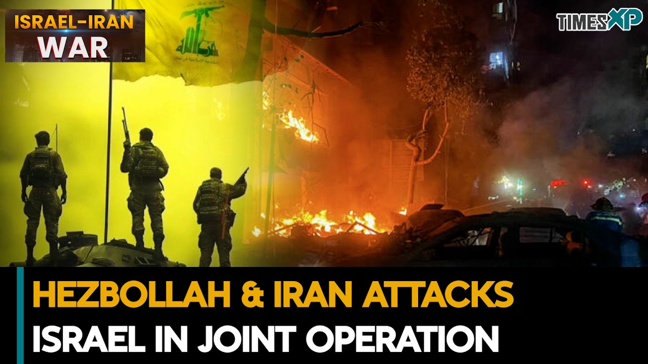 Iran-Backed Hezbollah & IRGC Attacks Israel In Joint Operation| U.S. On Alert| Iran-Israel War