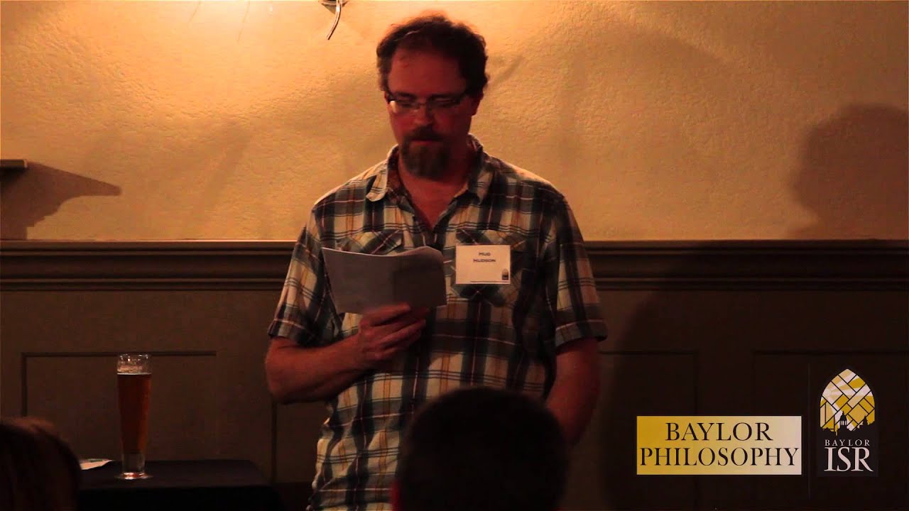 Baylor ISR- Plantinga Conference- Hud Hudson-(Nov. 7, 2014)