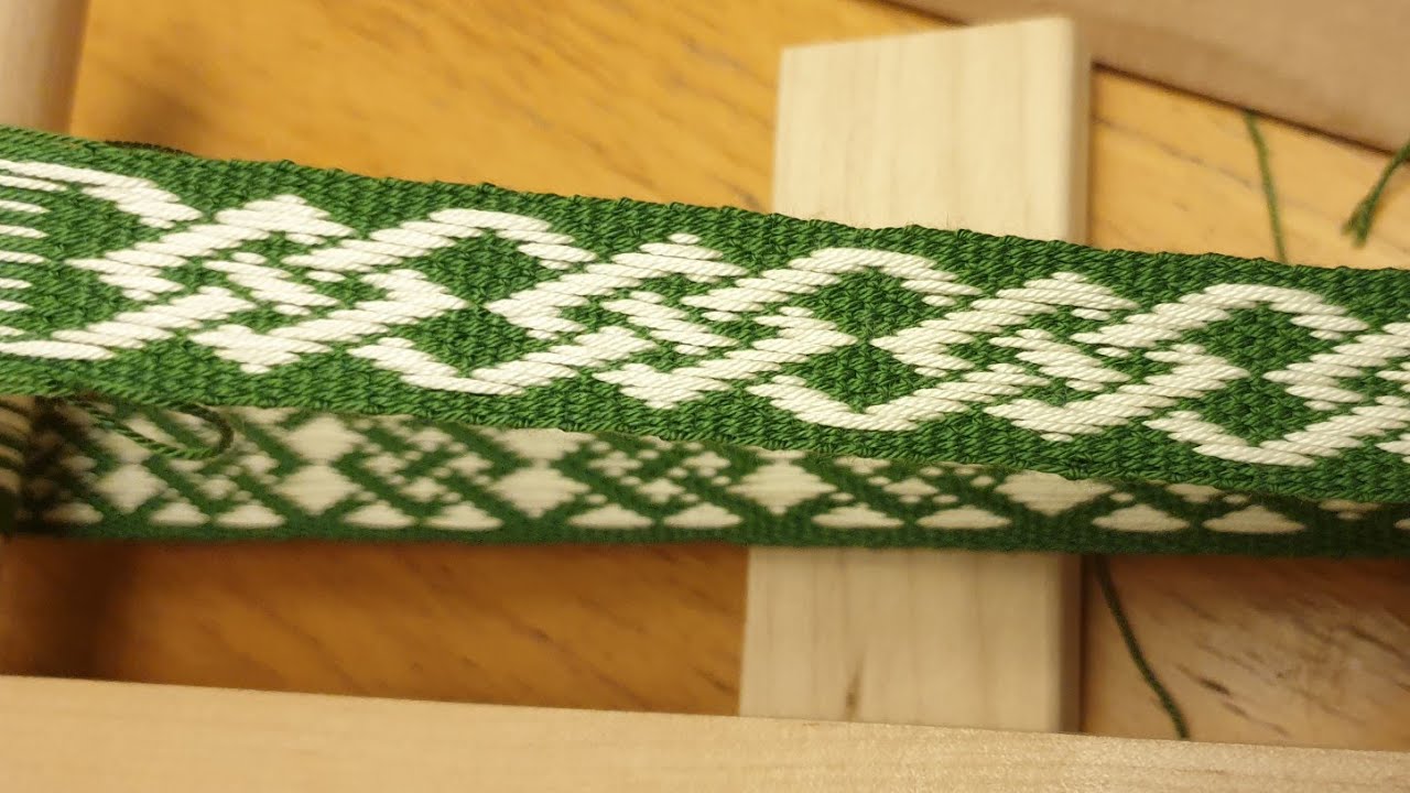 Celtic inkle weaving