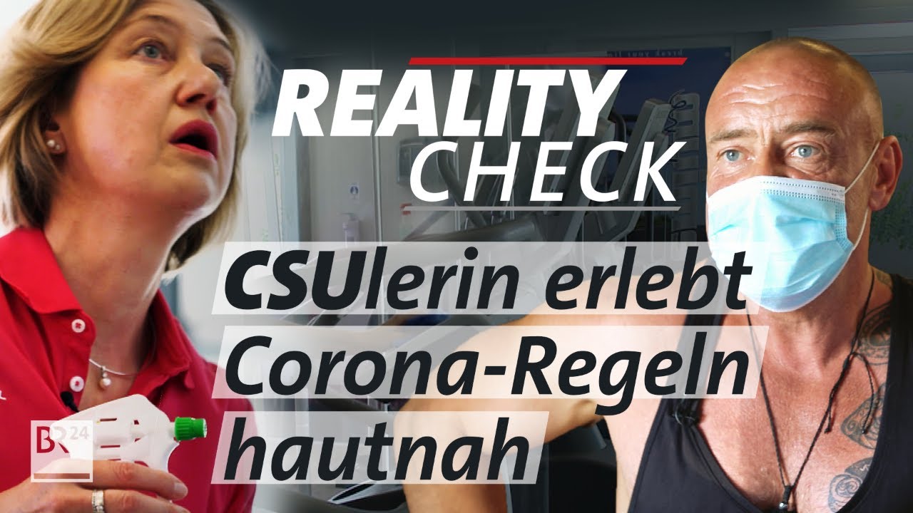 CSUlerin im Fitnessstudio mit eigenen Corona-Regeln konfrontiert | Reality Check | Kontrovers | BR24