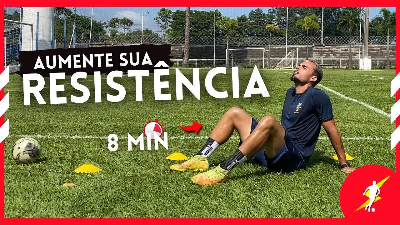 8 MINUTOS DE TREINO DE RESISTÊNCIA PARA FUTEBOL | Melhore seu físico e técnica | Boleiro de Elite
