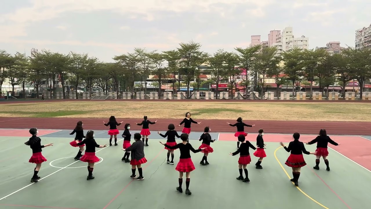 嘉義市僑平晨曦舞蹈社～ㄧ千一萬一億次想你 /感謝可可編舞