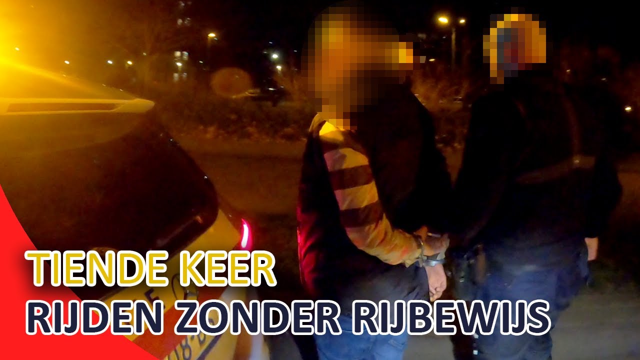 Rijden zonder rijbewijs voor de tiende keer | Politie Utrecht Zuid |