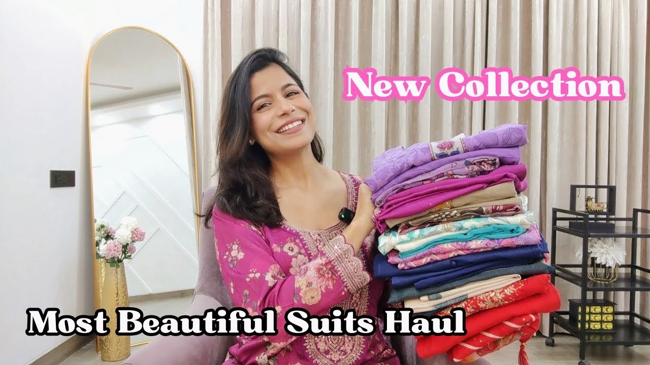 Latest Kurta Pant Dupatta Haul l Occasion and Party wear Suits l Dream Simple