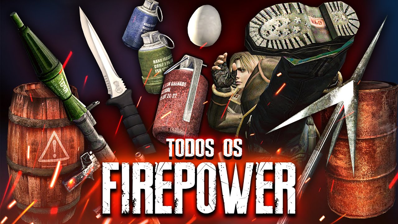 Todos os FIREPOWER em RESIDENT EVIL 4