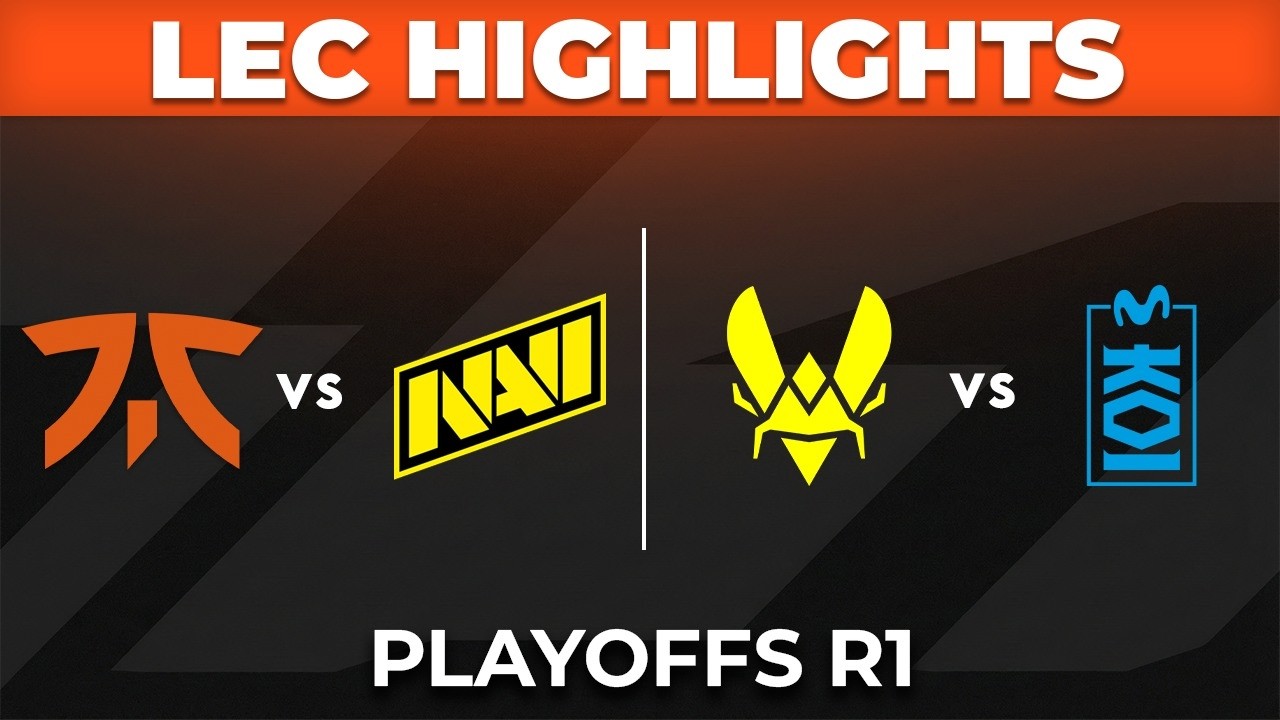 LEC Highlights ALL GAMES Playoffs Round 1 | LEC 2026 Versus by Onivia