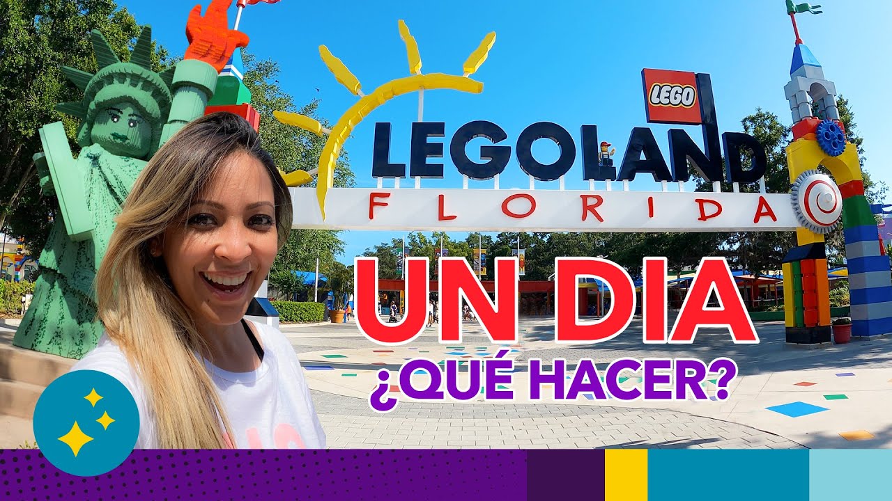 LEGOLAND Florida ¡Qué hacer en UN DÍA! ¿Vale la pena? ¿Es para adultos también?