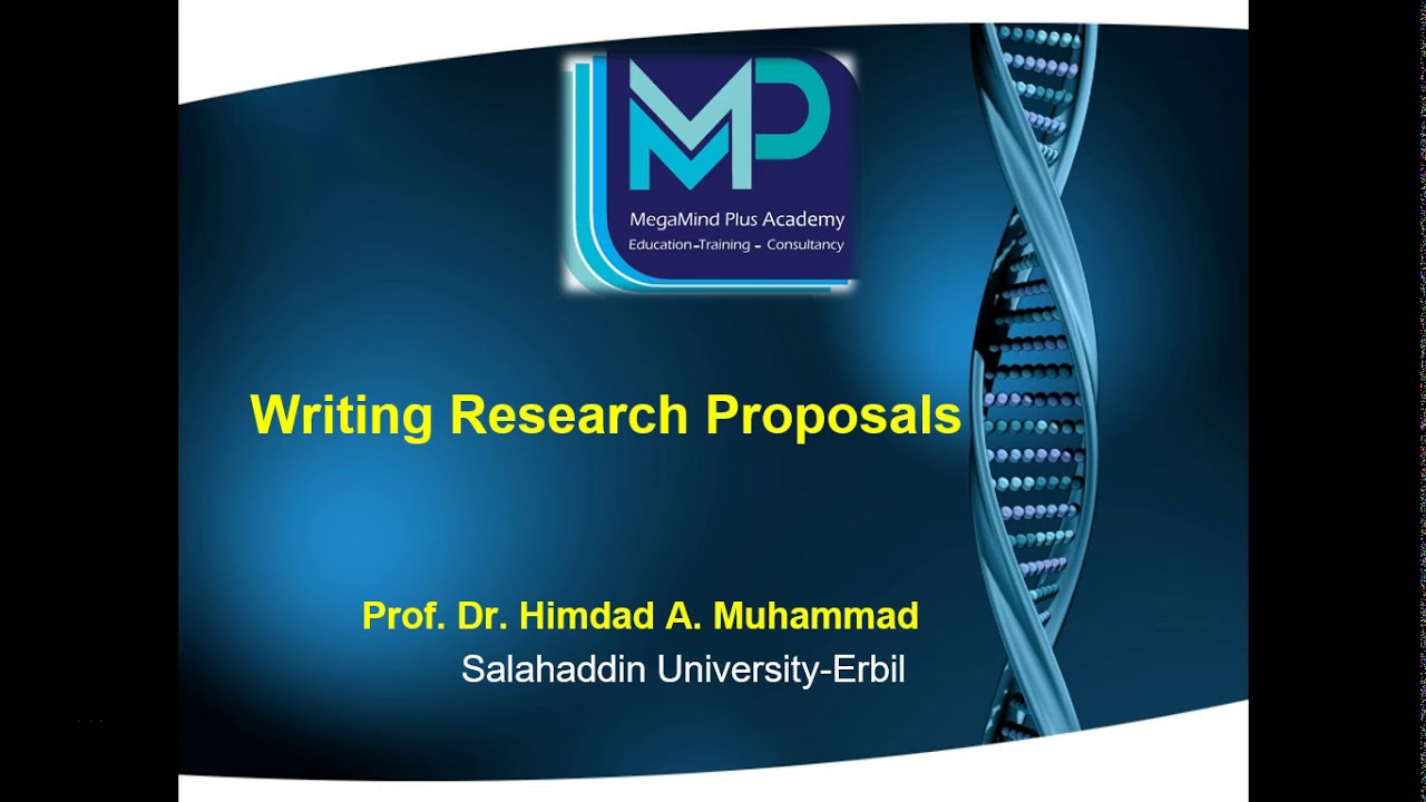 Writing Research Proposalنووسینی پرۆپۆزەڵی توێژینەوە