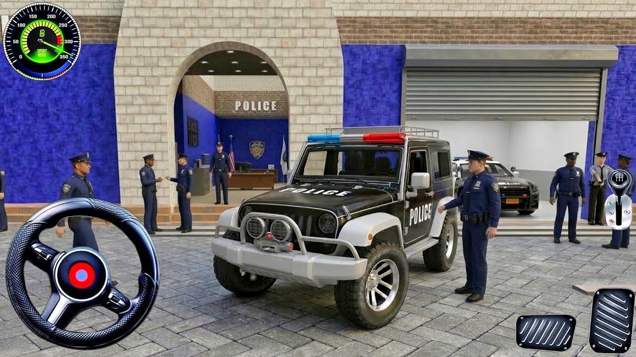 Police Car Chase Driving Game Realistic! Extreme Police Car Game 3D Driving - Android iOS Gameplay