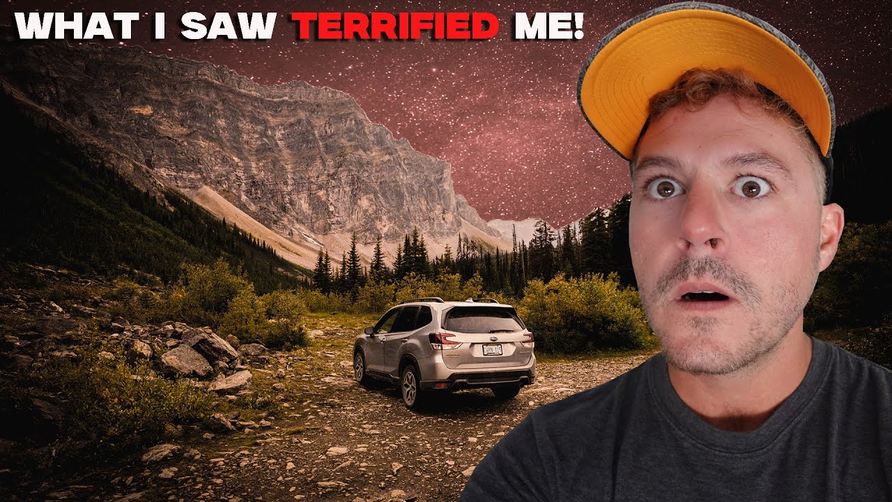 WHAT I SAW TERRIFIED ME WHILE CAMPING ALONE IN THE HAUNTED MOUNTAINS (BLACK EYED ENTITY)