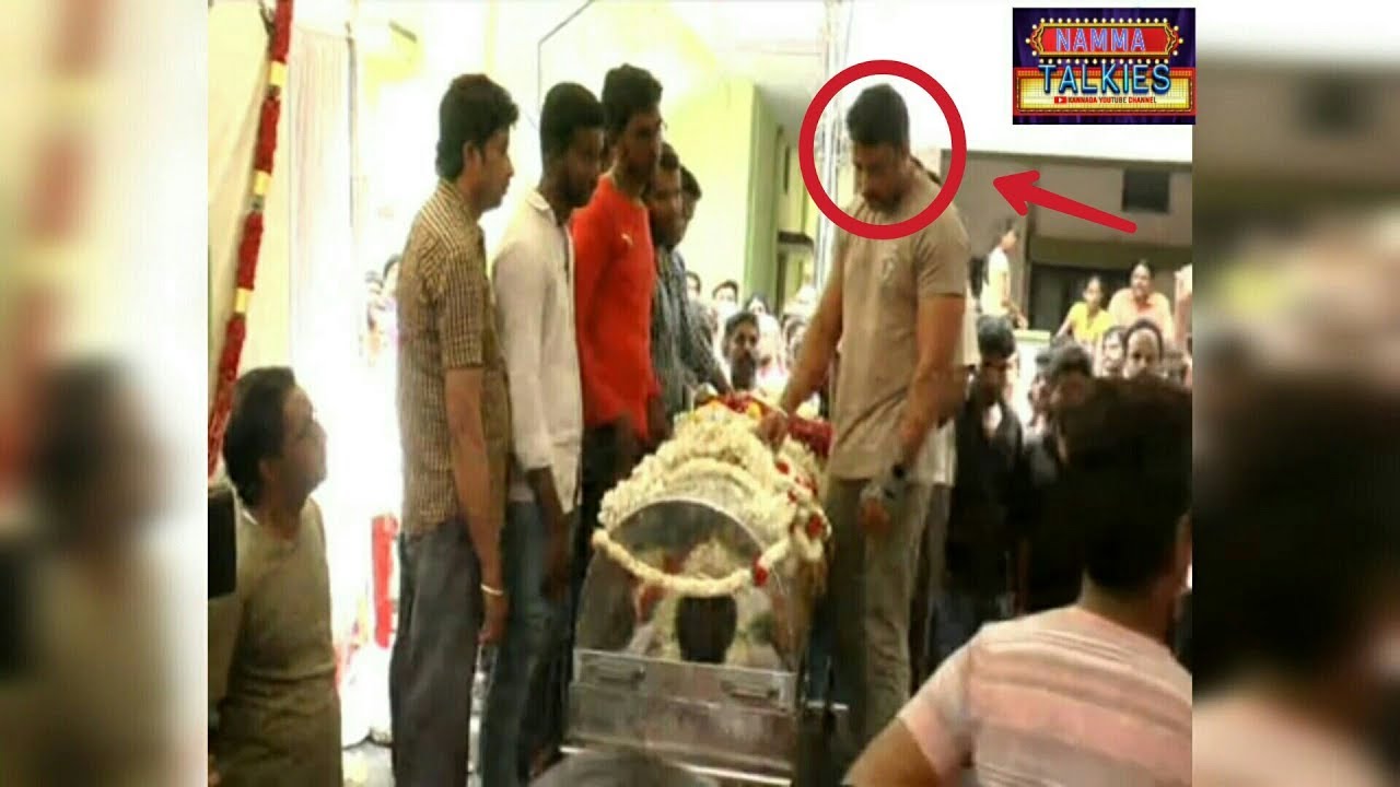 Challenging Star Darshan Crying At P.N Sathya Death!! | D-Boss Crying |