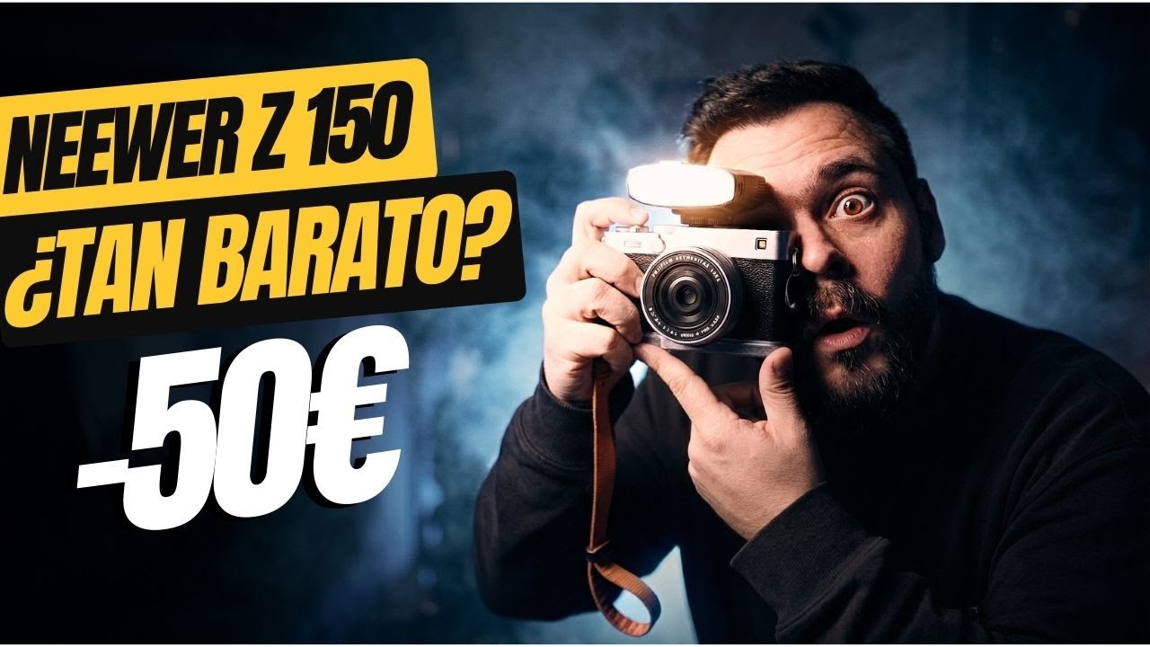 Flash vintage, manual y barato: ¿merece la pena el Neewer Z150?