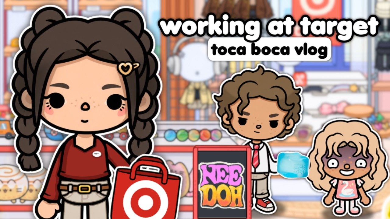 Working at TARGET *QUITTING* 🛒 (Toca Boca Roleplay)