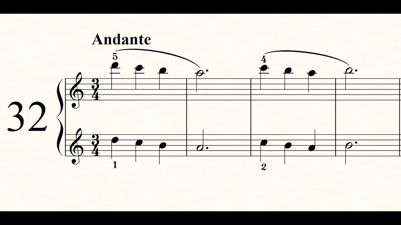 Beyer Piano No.32