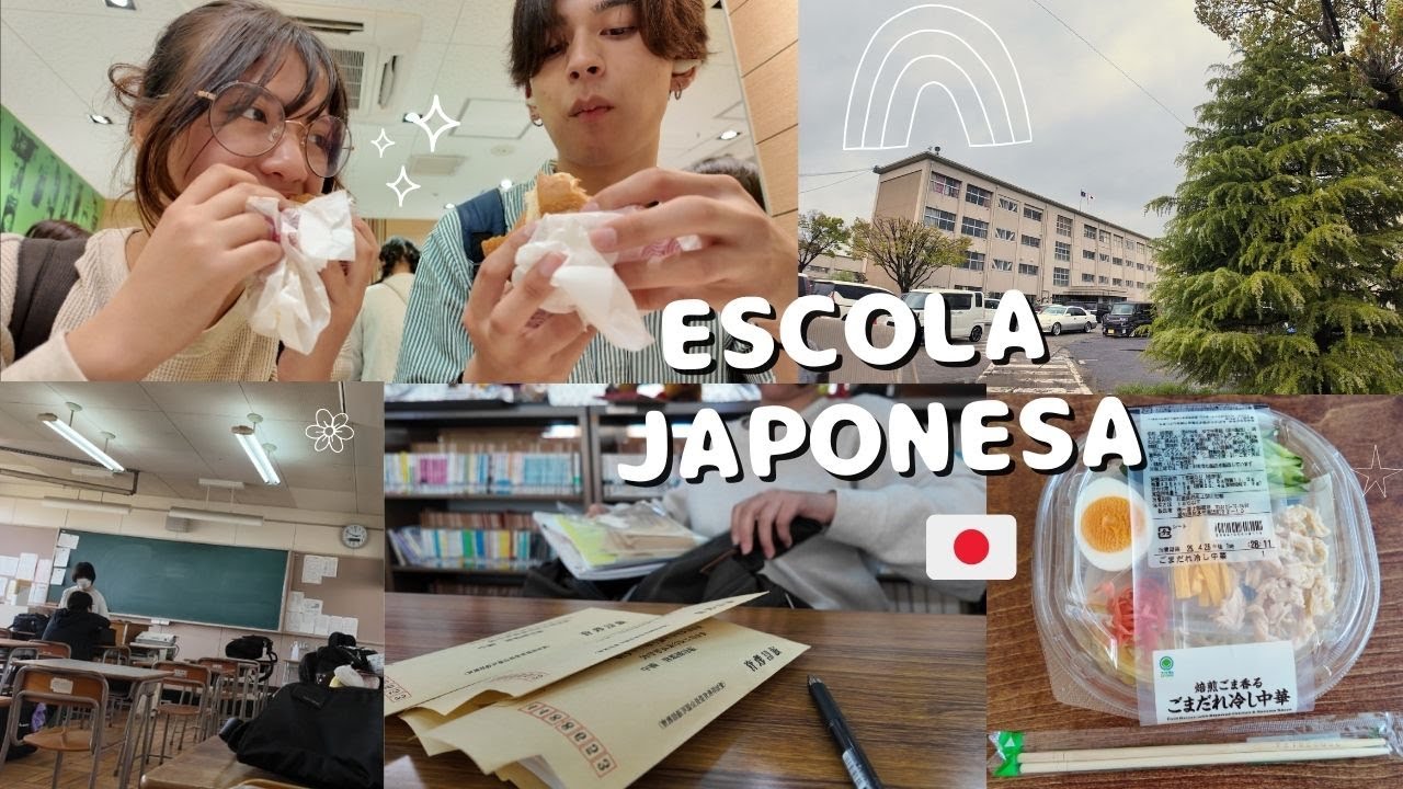 um dia de aula na escola japonesa