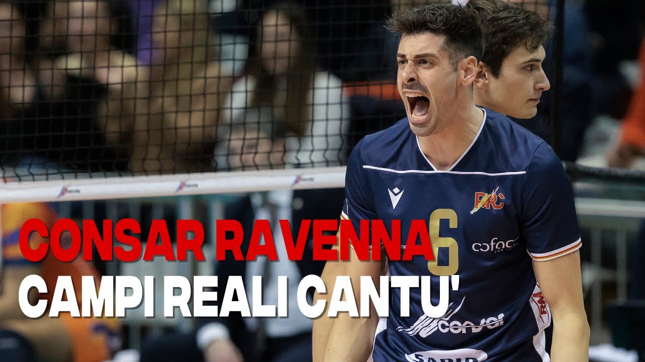 CONSAR RAVENNA - CAMPI REALI CANTU': 3-1